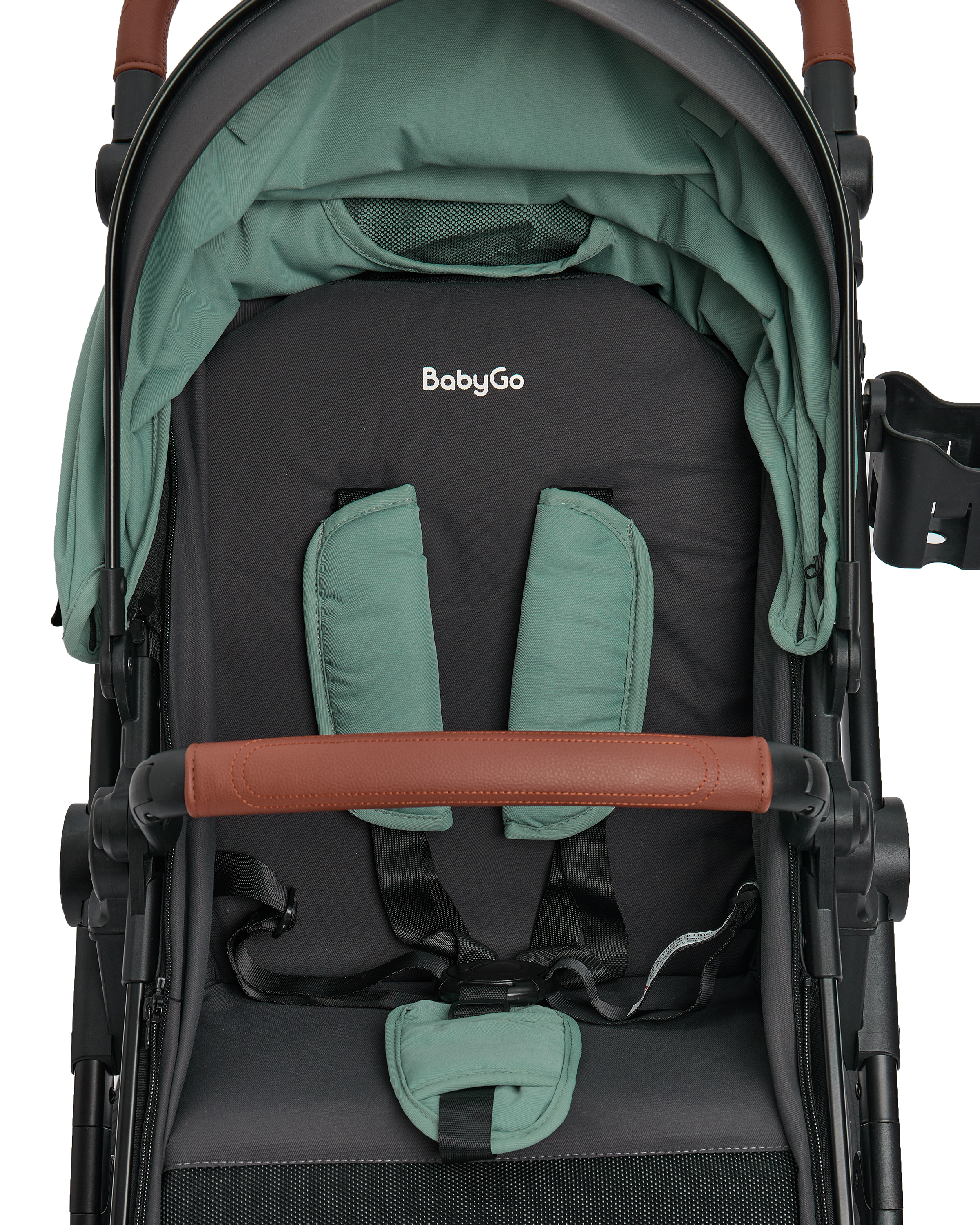 Коляска 2в1 BabyGo Sandy бирюзовый - фото 24