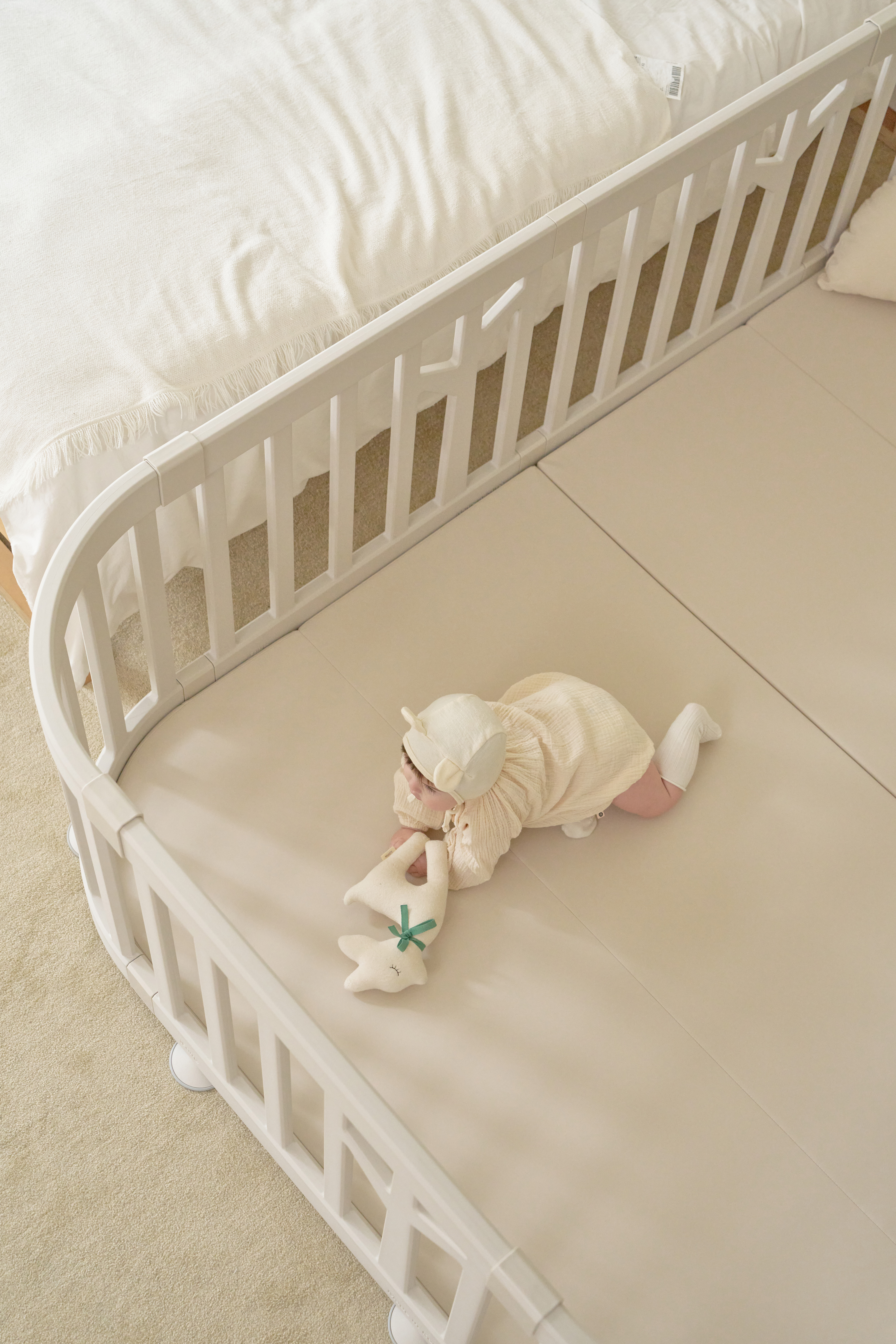 Манеж кровать Ifam Birch бежевый IF-191-27-BBR-R-W10B - фото 15