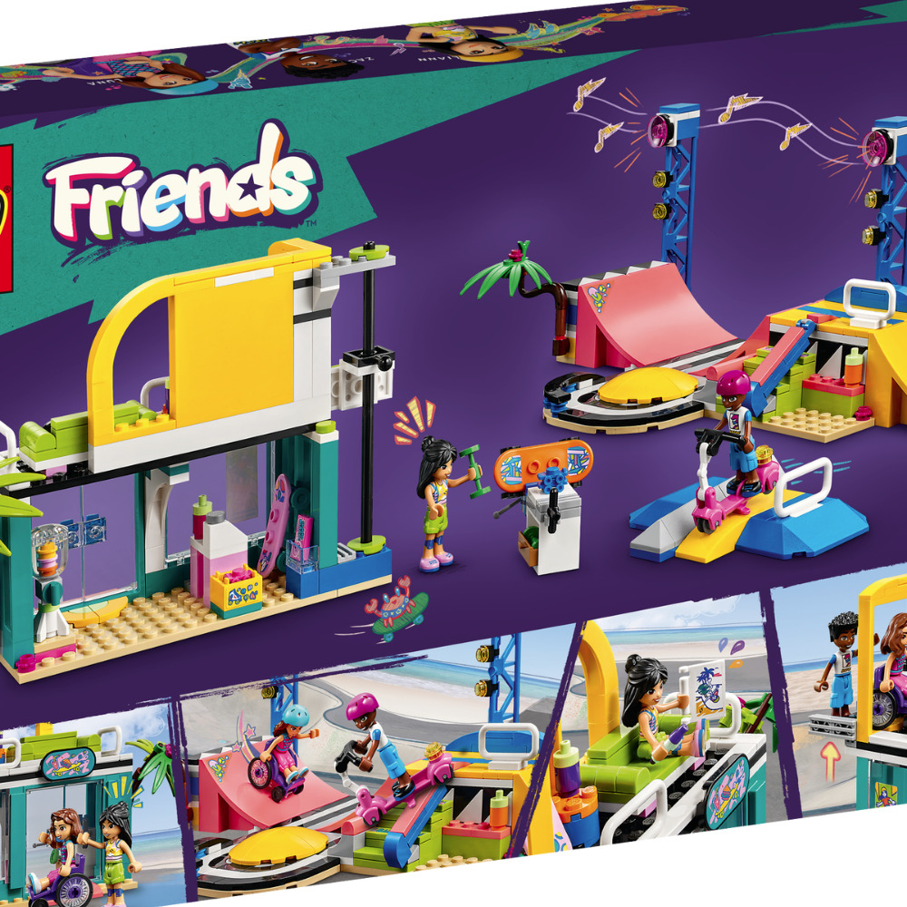 Конструктор LEGO Friends Скейт-парк 41751 431 дет. - фото 2
