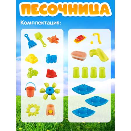 Игровой набор Компания Друзей Песочница столик