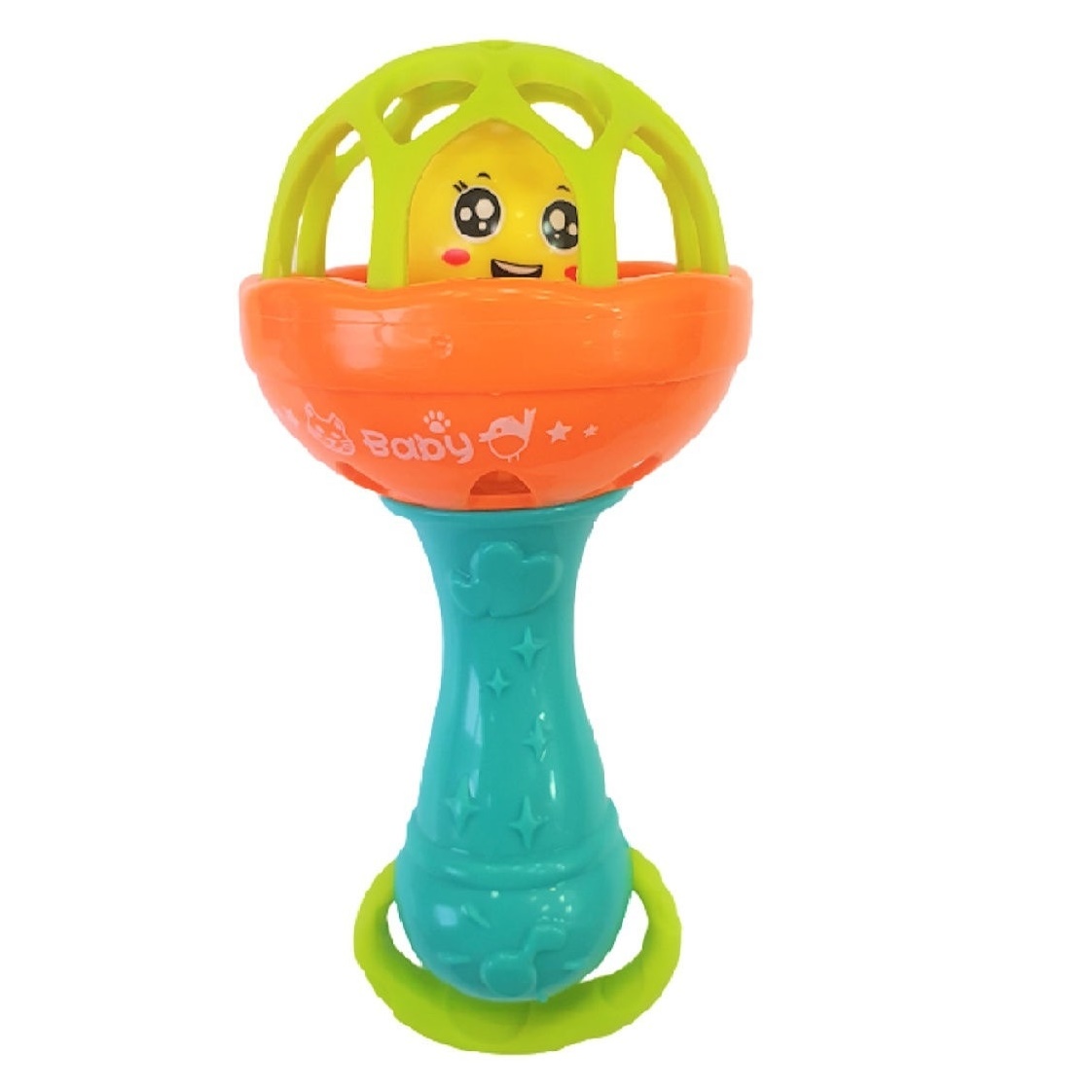 Игрушка Uviton погремушка оранжевый в ассортименте - фото 1