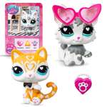 Игровой набор Littlest Pet Shop Серый кот и Рыжий кот