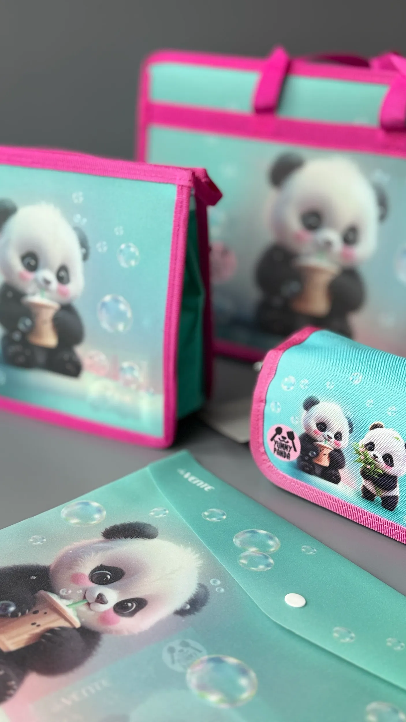 Набор с папкой Отличник Yummy Panda А4 - фото 4