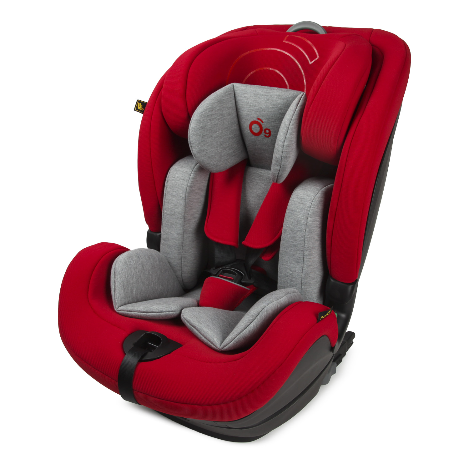 Автокресло nado Garnet red Isofix 1/2/3 (9-36 кг) - фото 9
