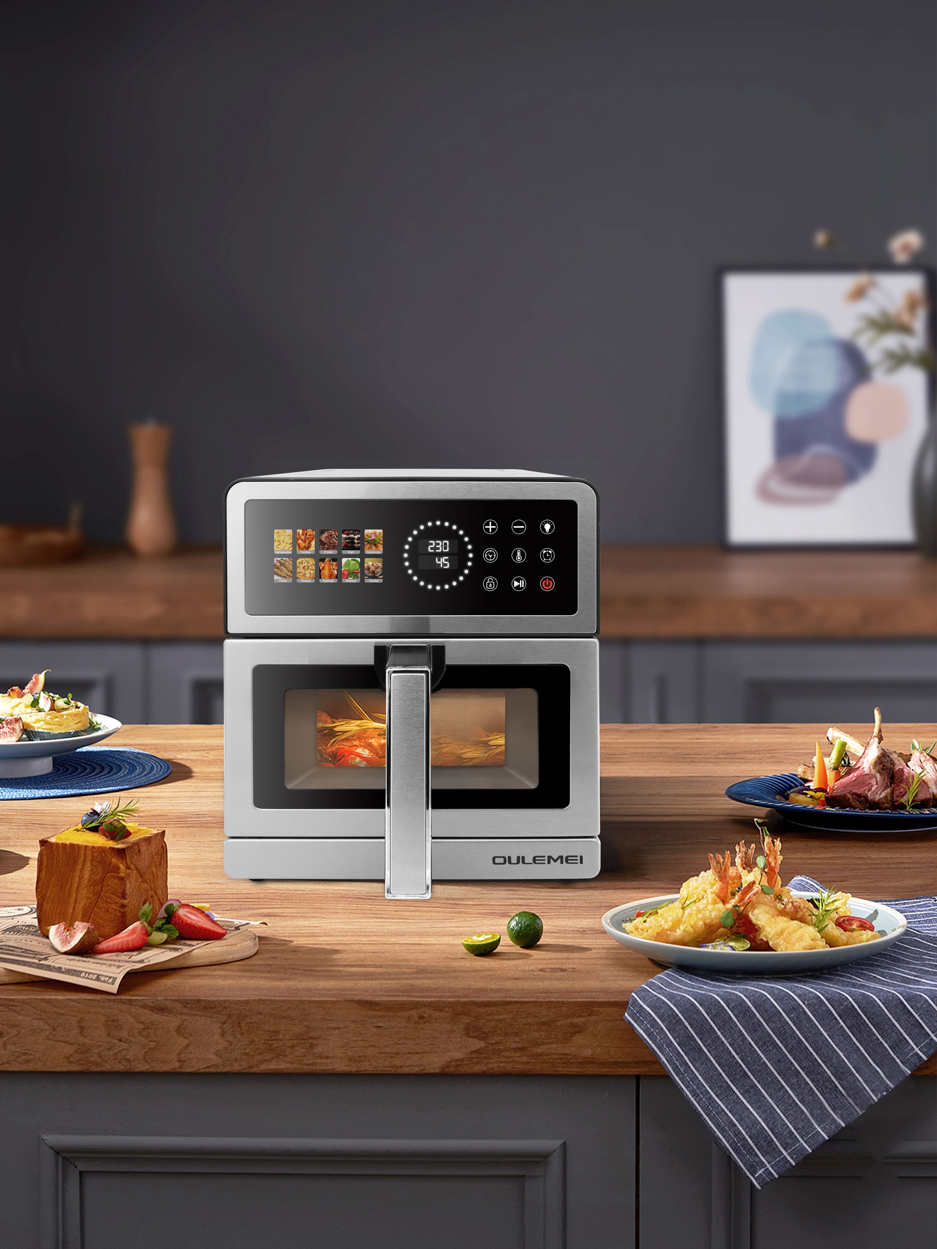 Аэрогриль 9л 2150 Вт Oulemei OLM-KZF019 - фото 15