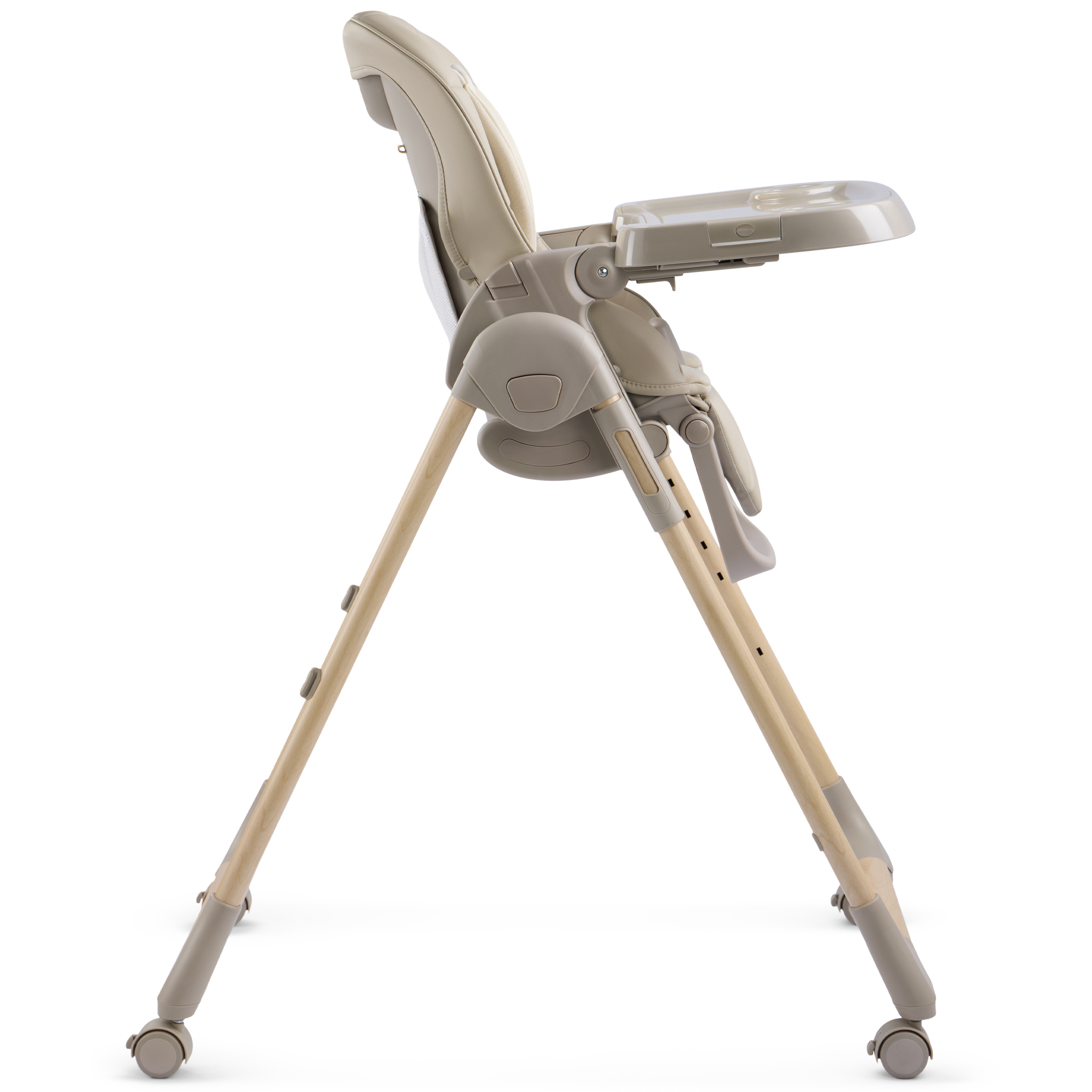 Стульчик для кормления Happy Baby WILLIAM LUX серый - фото 10