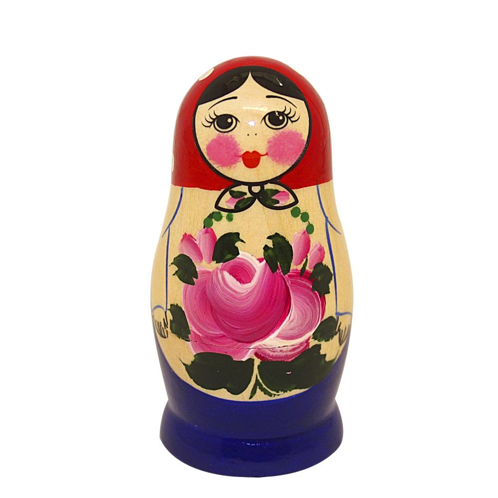 Игрушка Золотая Хохлома пирамидка - фото 2