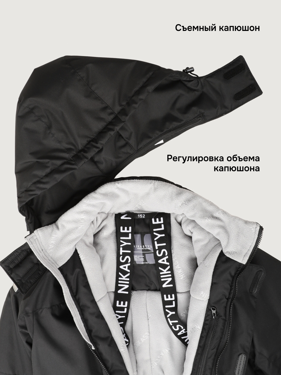 Комбинезон NIKASTYLE 8з5125 черный - фото 6