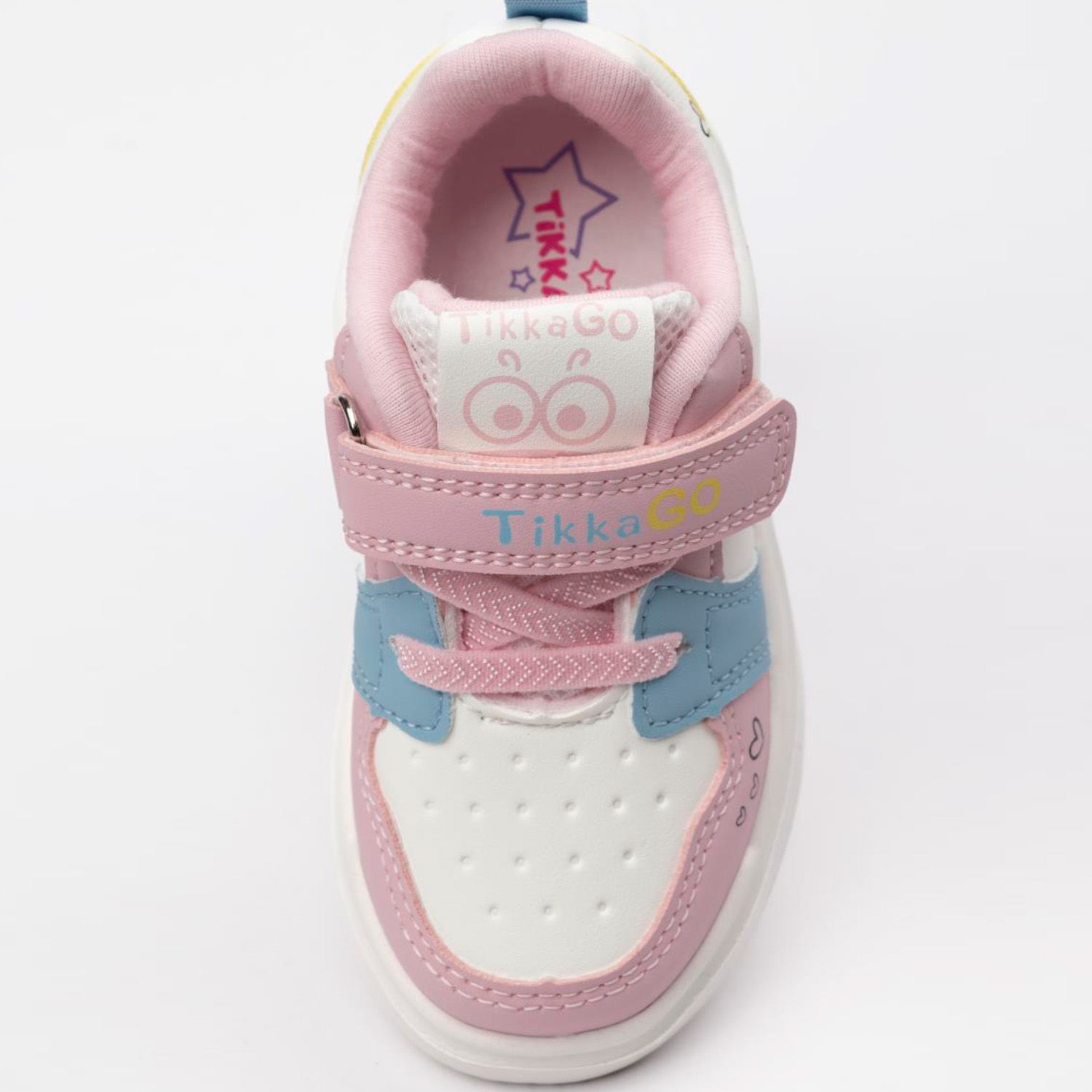 Кроссовки TikkaGo 1A05_6251-1_white-pink-biruza - фото 8