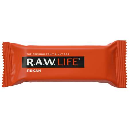 Батончик R.A.W.LIFE орехово-фруктовый пекан 47г