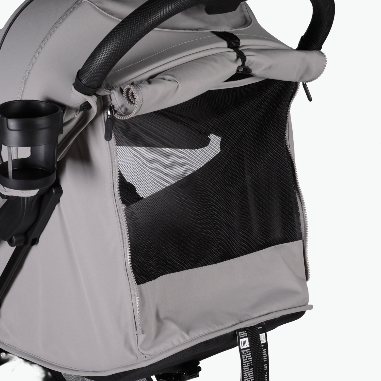 Коляска прогулочная BabyCare Venetto Серый серый - фото 9