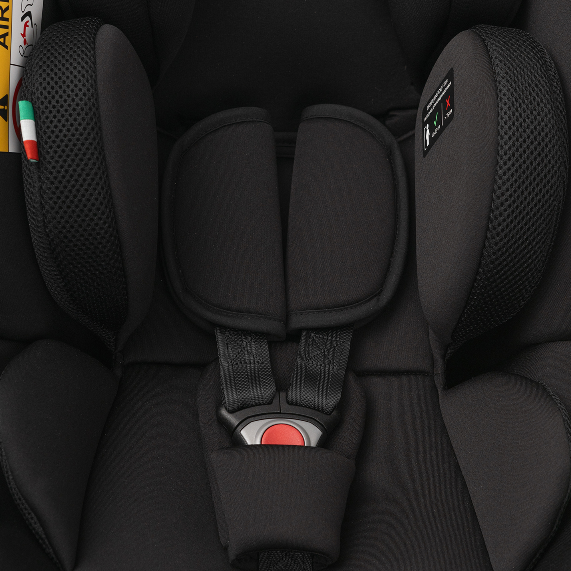 Автокресло Sweet Baby Elegante Plus DK591 Black 0 (0 -13 кг) черный - фото 29