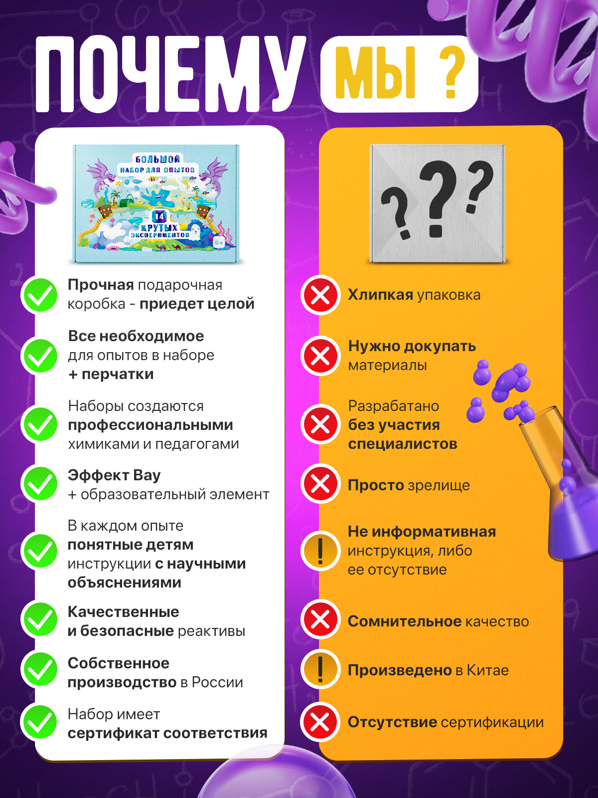 Набор для опытов Наукасити - фото 3