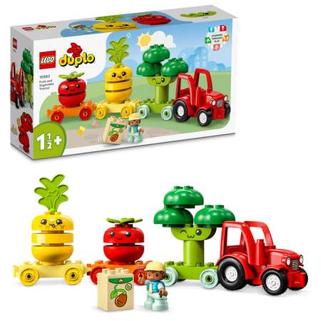 Конструктор LEGO DUPLO Fruit and Vegetable Tractor блочный