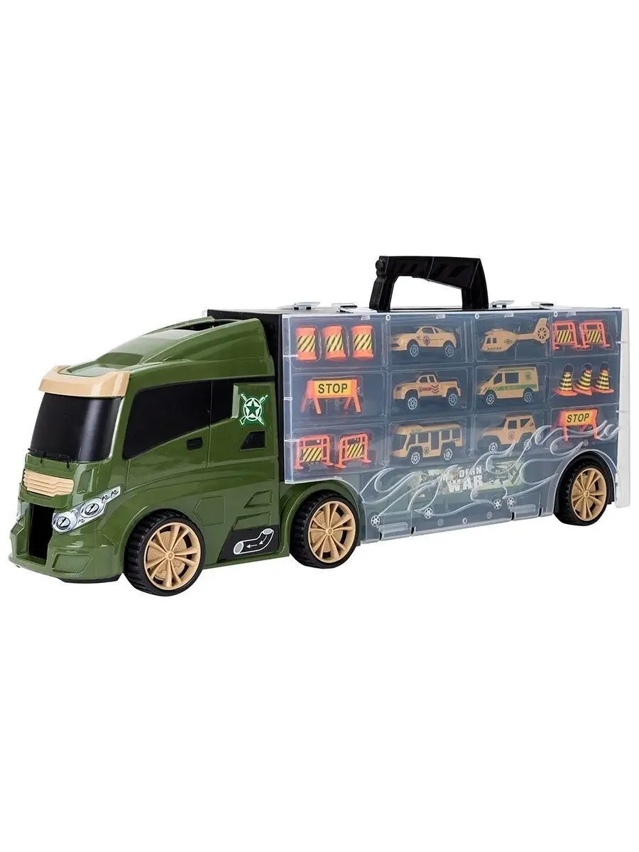 Автовоз Givito Милитари G205-011 - фото 9