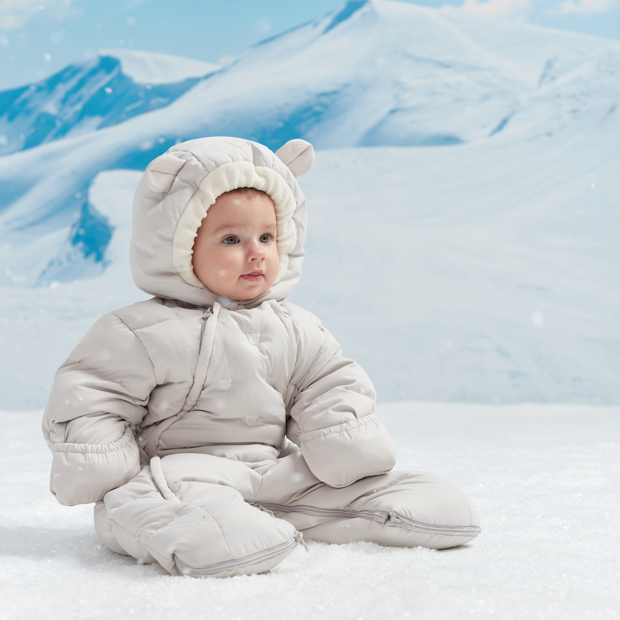 Комбинезон Happy Baby 89030_white_sand/68-74 - фото 14