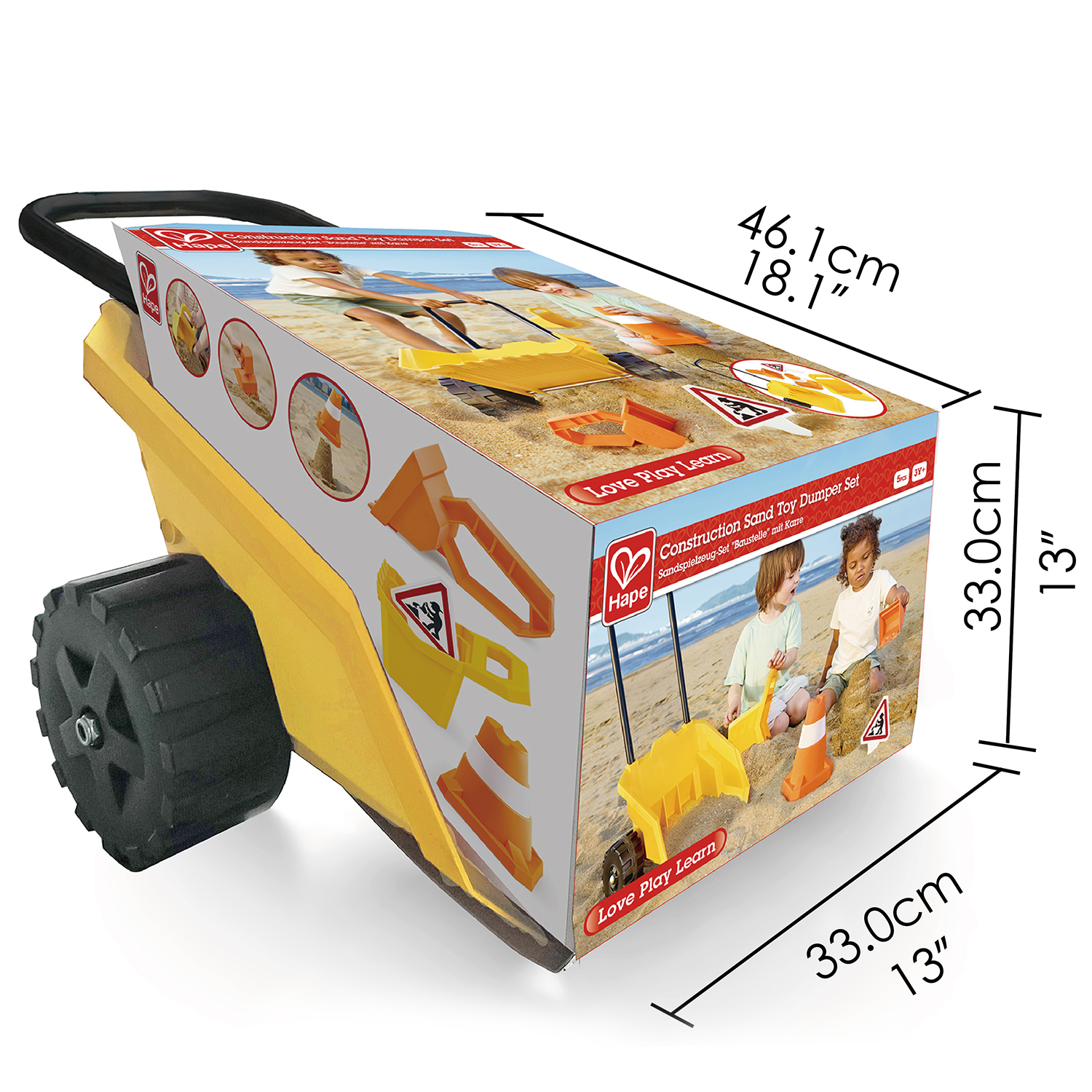 Песочный набор Hape 5 шт. - фото 16