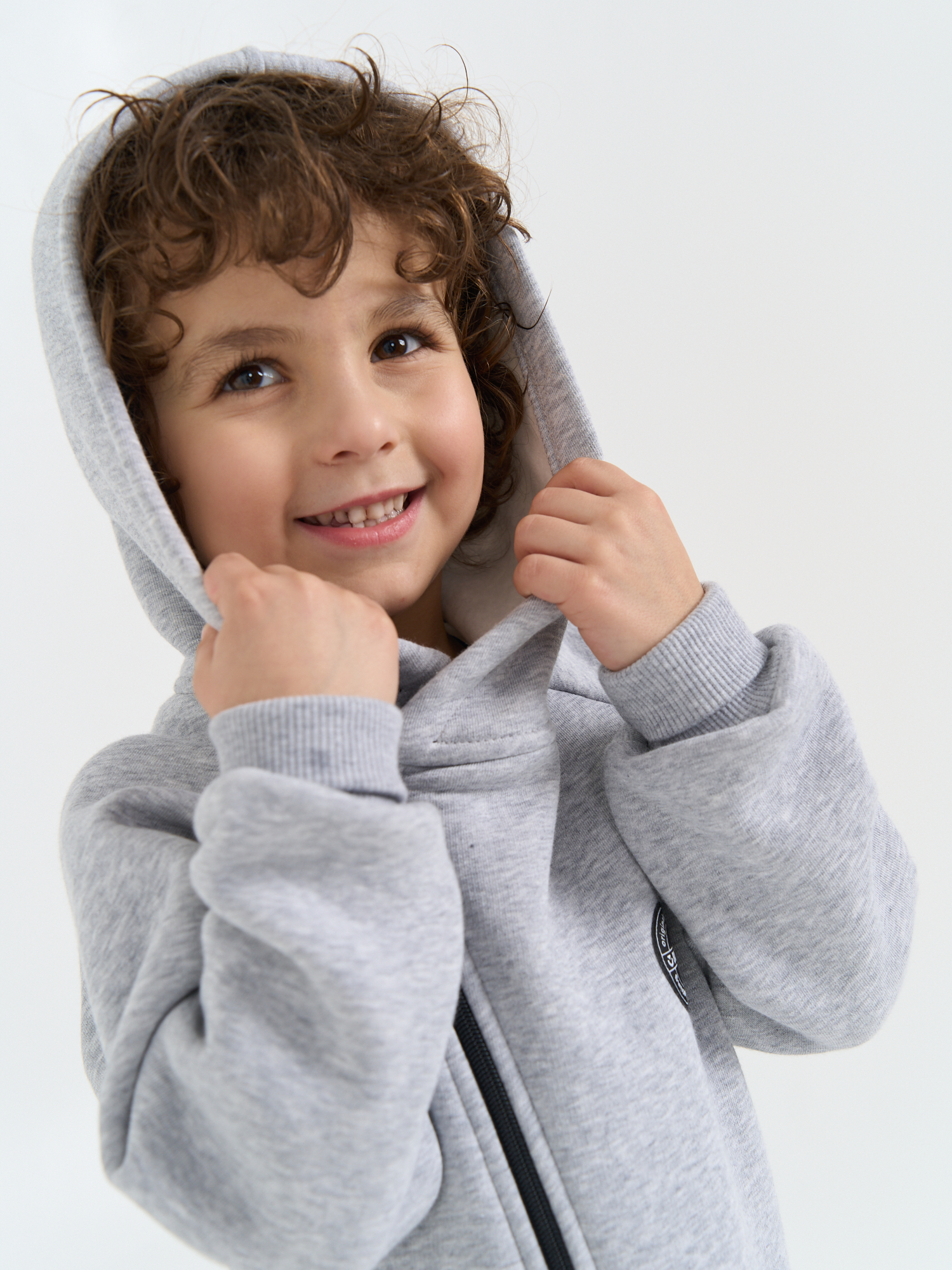 Комбинезон BUNGLY 1R7552/Серыймеланж - фото 3