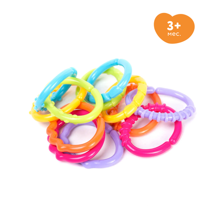 Игрушка BabyGo погремушка Колечки
