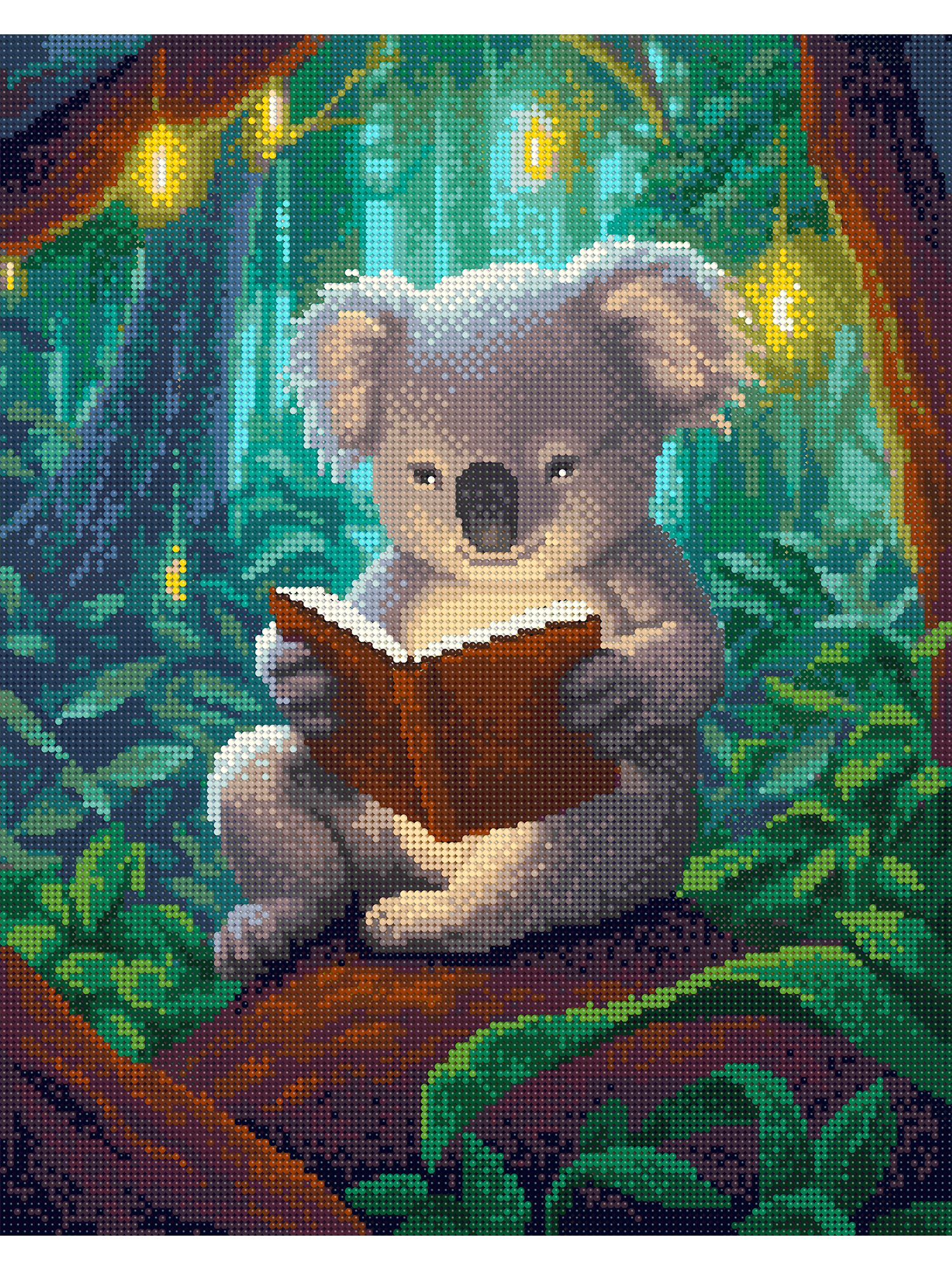 Алмазная мозаика Art on Canvas Коала в ассортименте - фото 2