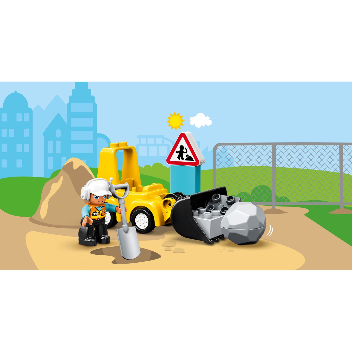 Конструктор LEGO DUPLO Бульдозер - фото 8