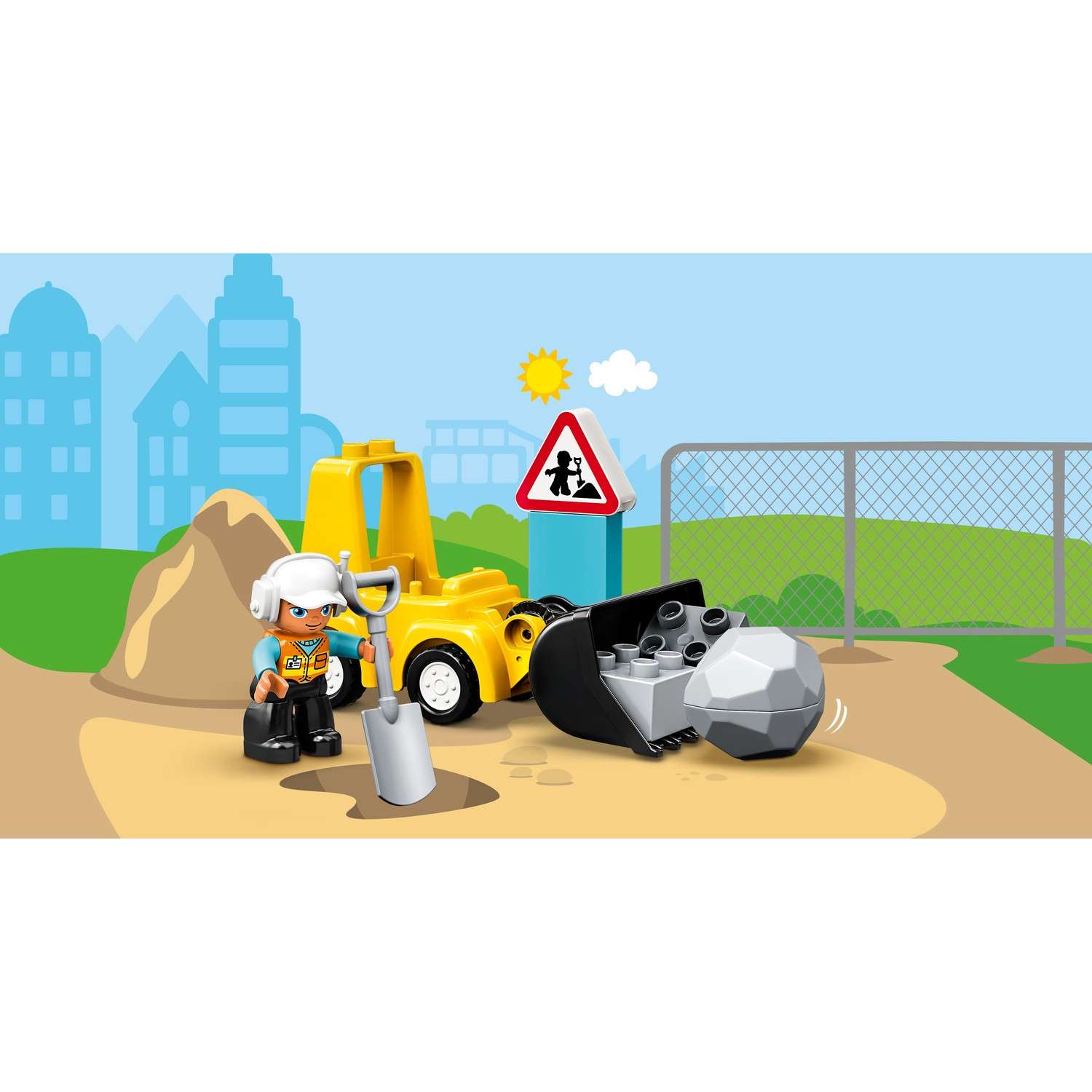 Конструктор LEGO DUPLO Бульдозер - фото 8