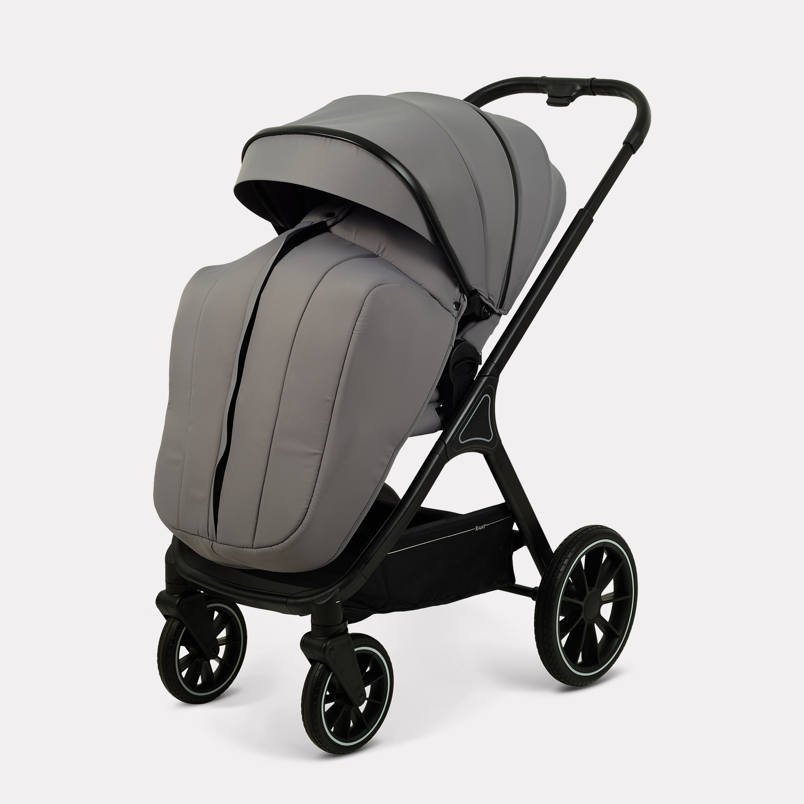 Коляска 2в1 Rant Basic Terra 2в1 серый - фото 7