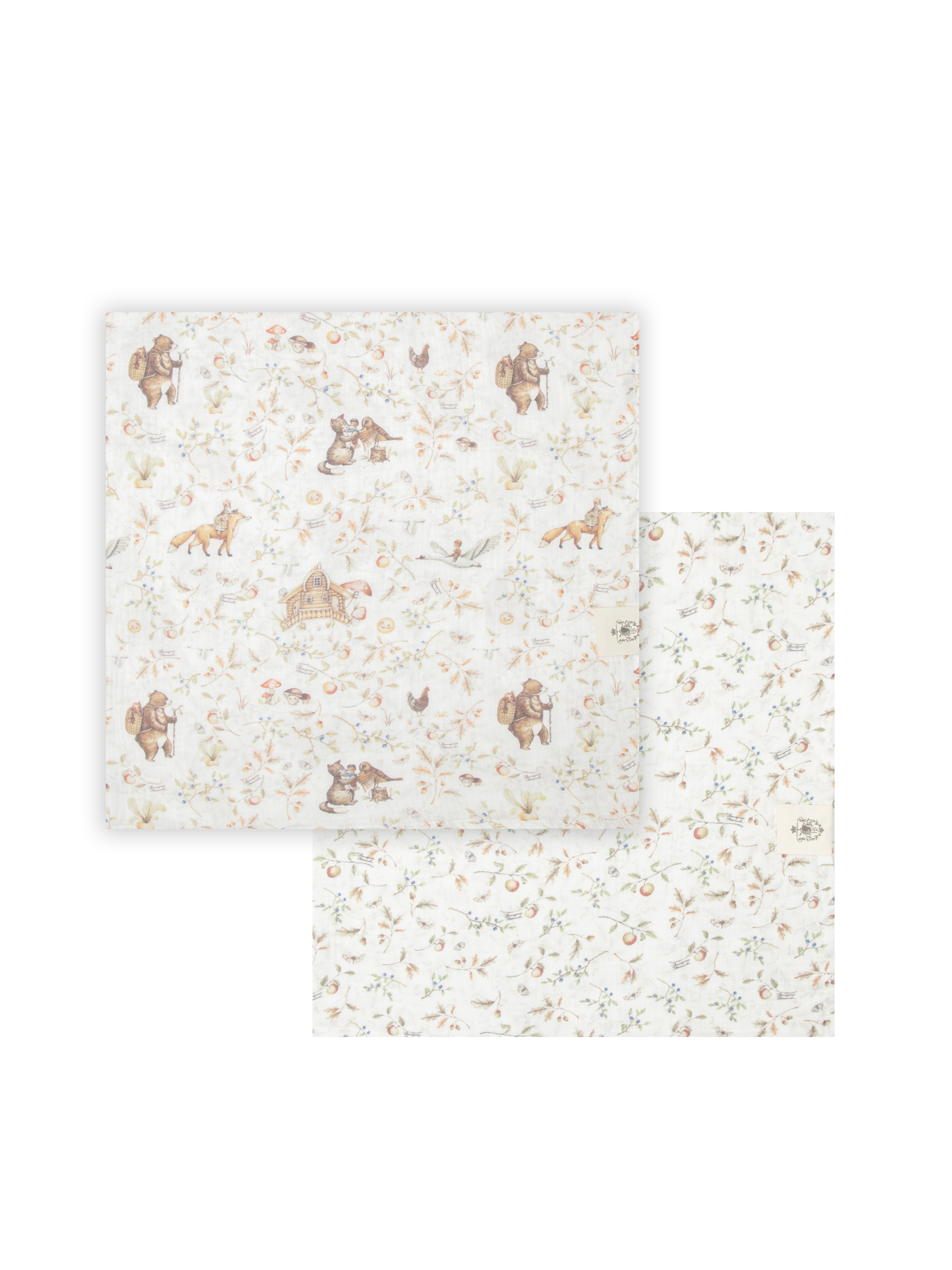 Пелёнка НаследникЪ Выжанова Набор муслиновых пеленок муслин 120х120 см 2 шт. - фото 9