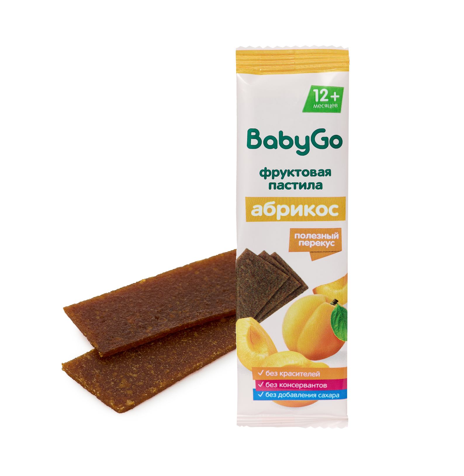 Фруктовые кусочки BabyGo Абрикос с 12 мес 15 г - фото 5