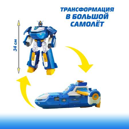 Игровой набор Супер Крылья Робот трансформер-самолёт