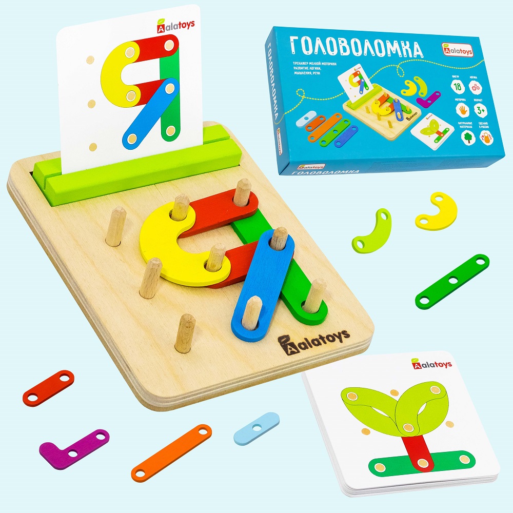 Настольная игра Alatoys Геоборд в ассортименте - фото 10