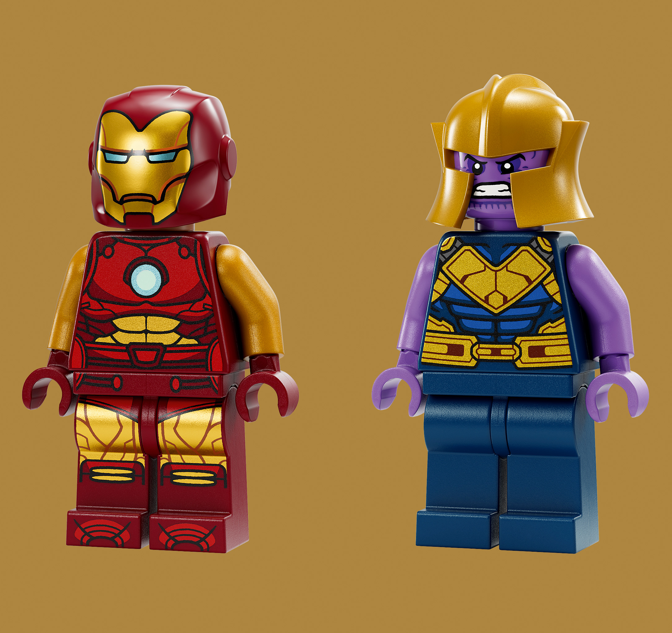 Конструктор LEGO Marvel Super Heroes Iron Man Hulkbuster vs Thanos 66 дет. - фото 17
