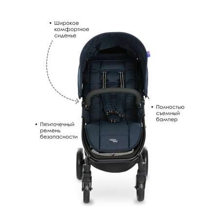 Коляска прогулочная Valco baby Snap 4 / Deep Blue