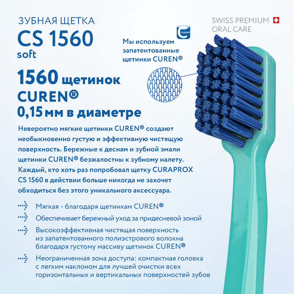 Зубная щетка классическая Curaprox - фото 6