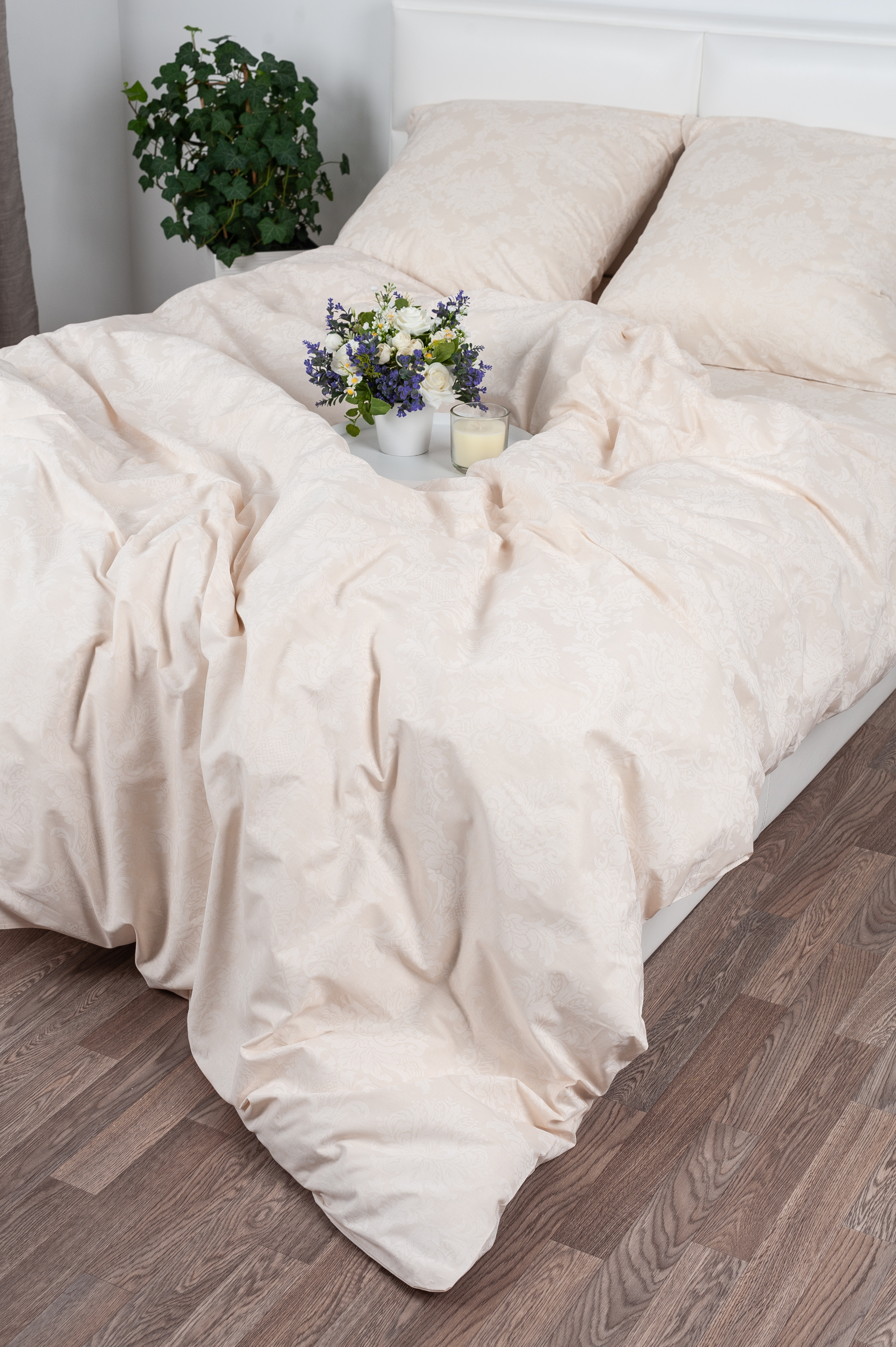 Комплект постельного белья MILANIKA Жемчуг двуспальный 4 предм. - фото 3