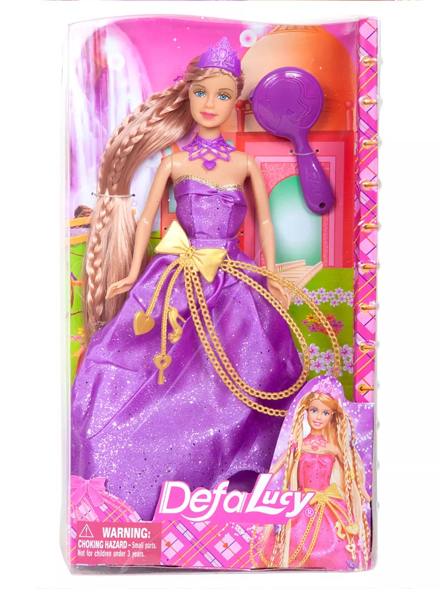 Кукла модельная Defa Lucy Принцесса высота 28 см 8195 - фото 5