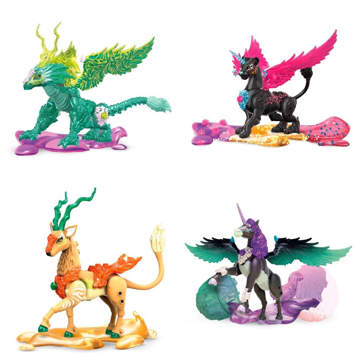 Конструктор Mega Bloks Construx Удивительные звери блочный - фото 5
