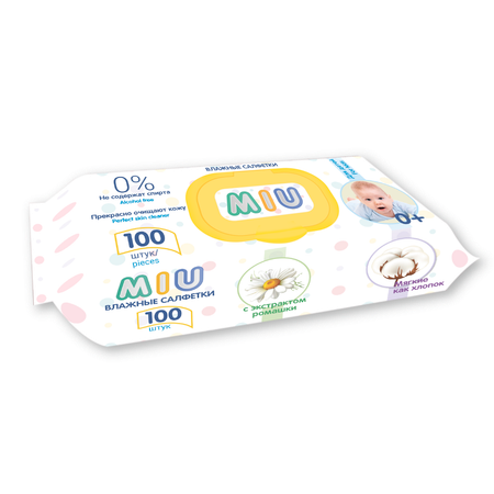Влажные салфетки SENSO BABY 100 шт.