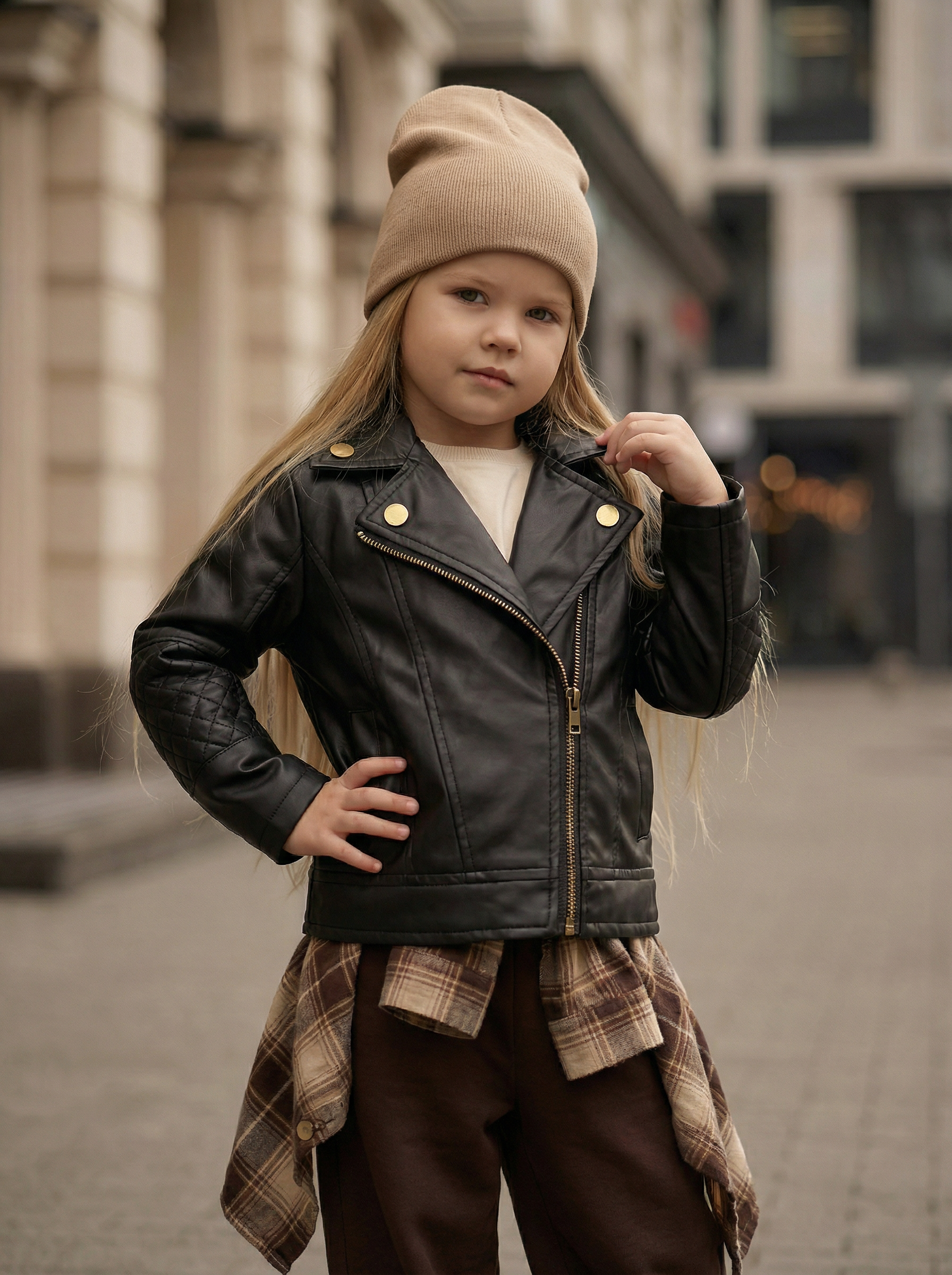 Куртка кожаная Artcher Jacket0002black - фото 7