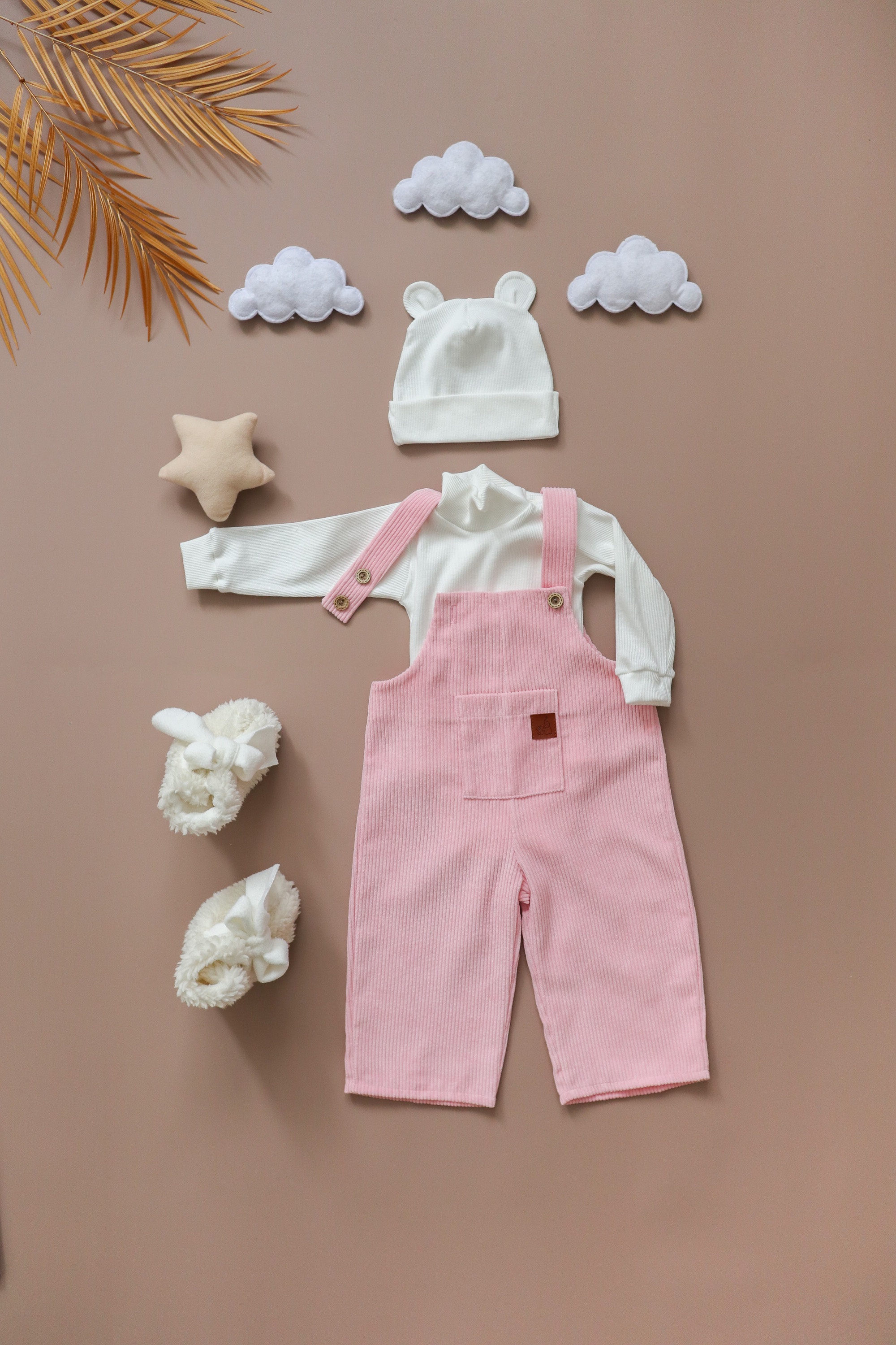 Полукомбинезон Bunnyphant Т-227/розовый - фото 2