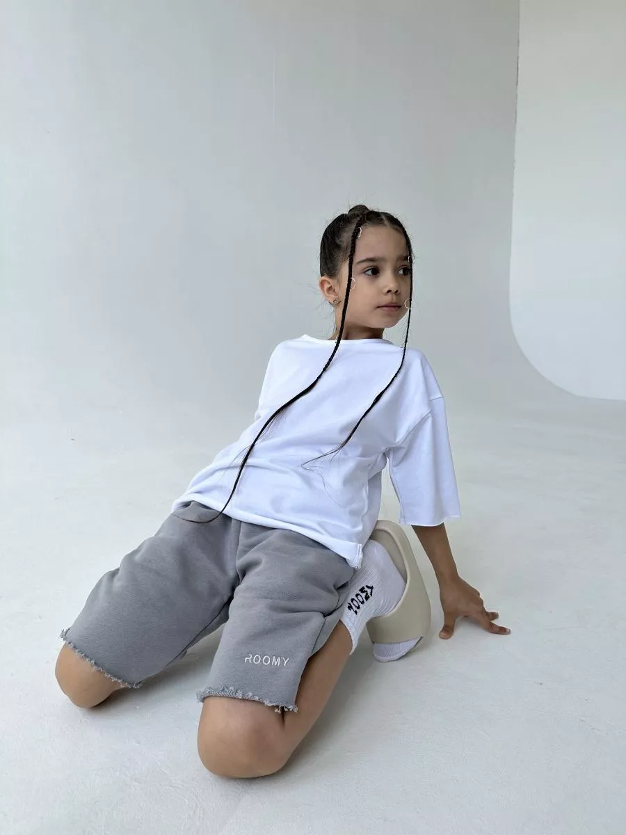 Футболка ROOMY ESSENCE BASICshirt/white - фото 8