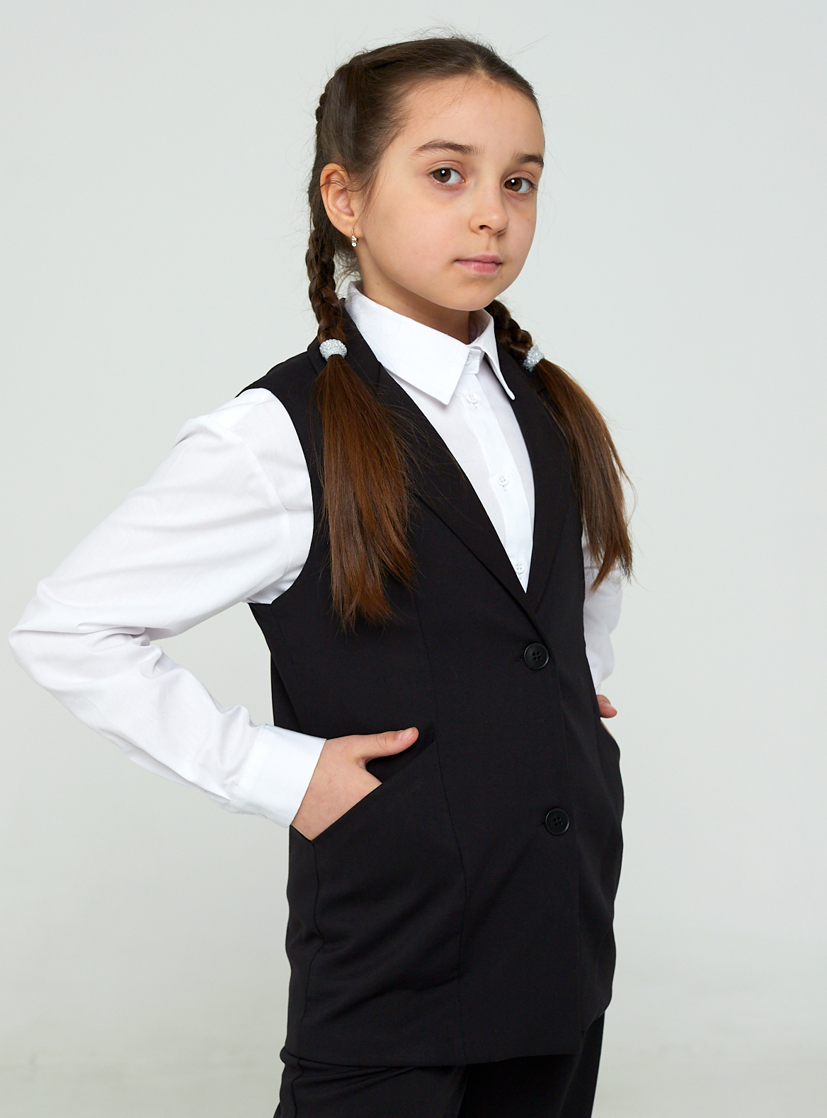 Жилет IRINA EGOROVA GL-Kids-D_черный - фото 8