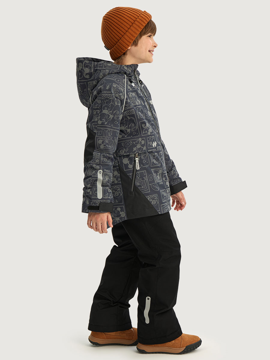 Костюм NIKASTYLE 7м2126 графит/черный - фото 5