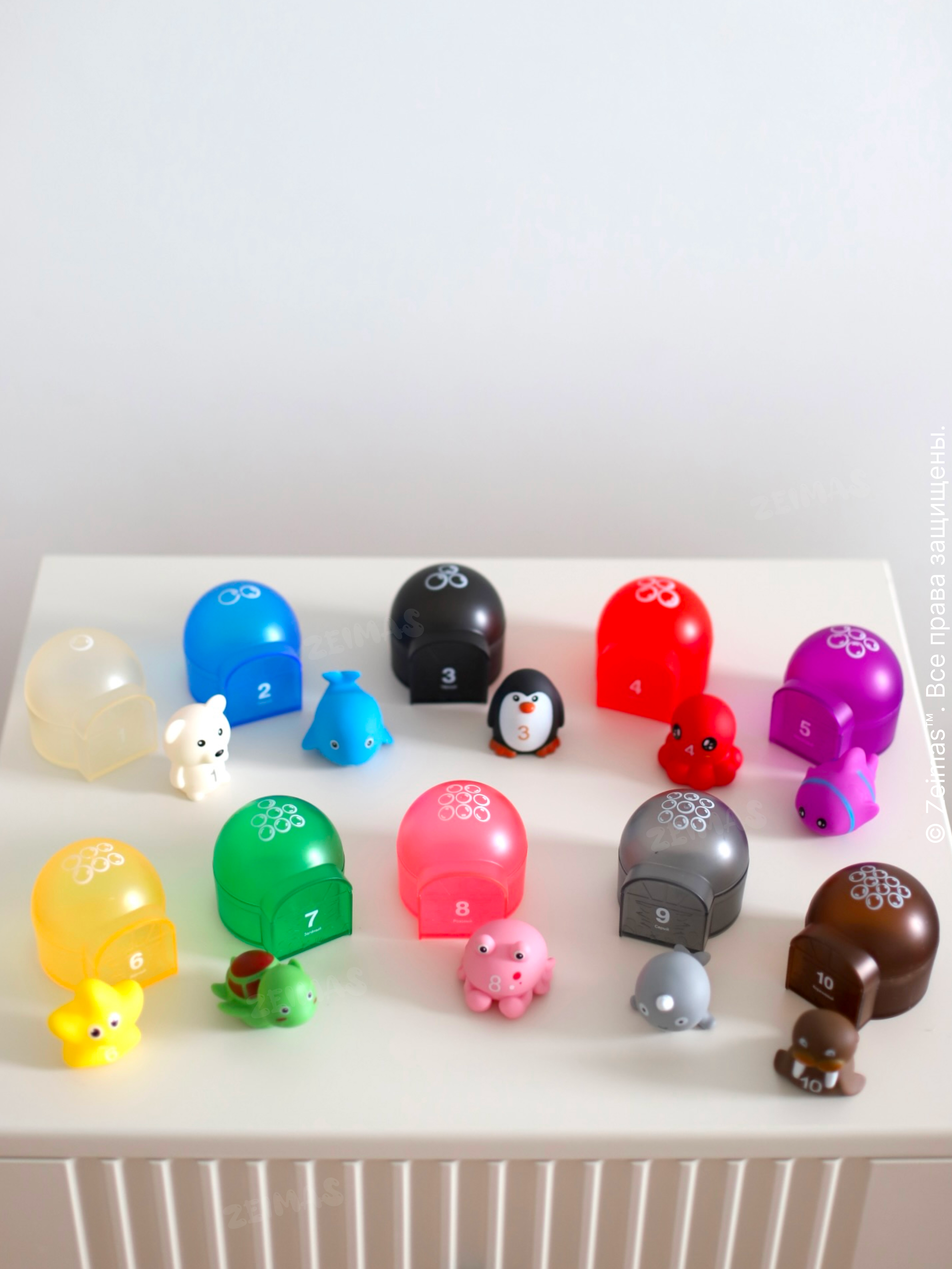 Игрушка Zeimas сортер Развивающий сортер домики - фото 21