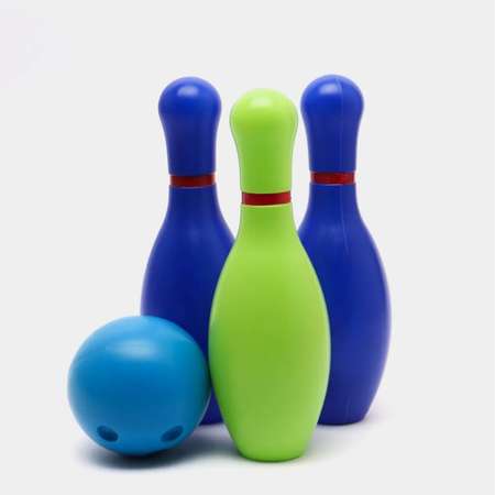 Набор для боулинга Colorplast 10 кеглей + 2 шара