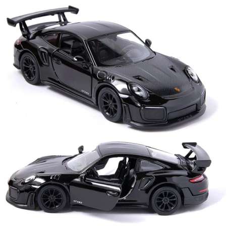 Автомобиль KINSMART Porsche 911 GT2 RS черная 1:36
