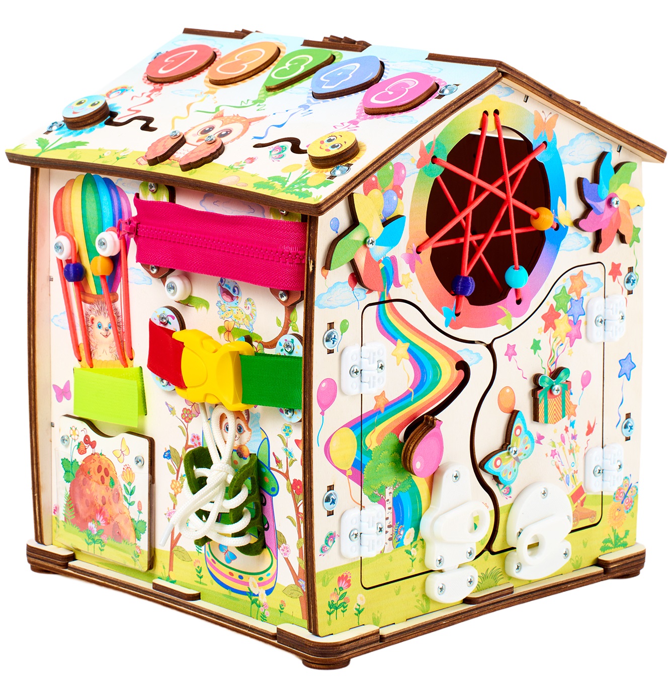 Игрушка MyKiddyQuest бизиборд - фото 12