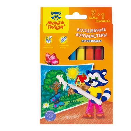 Фломастеры МуЛьти-ПуЛьти 8 цв.
