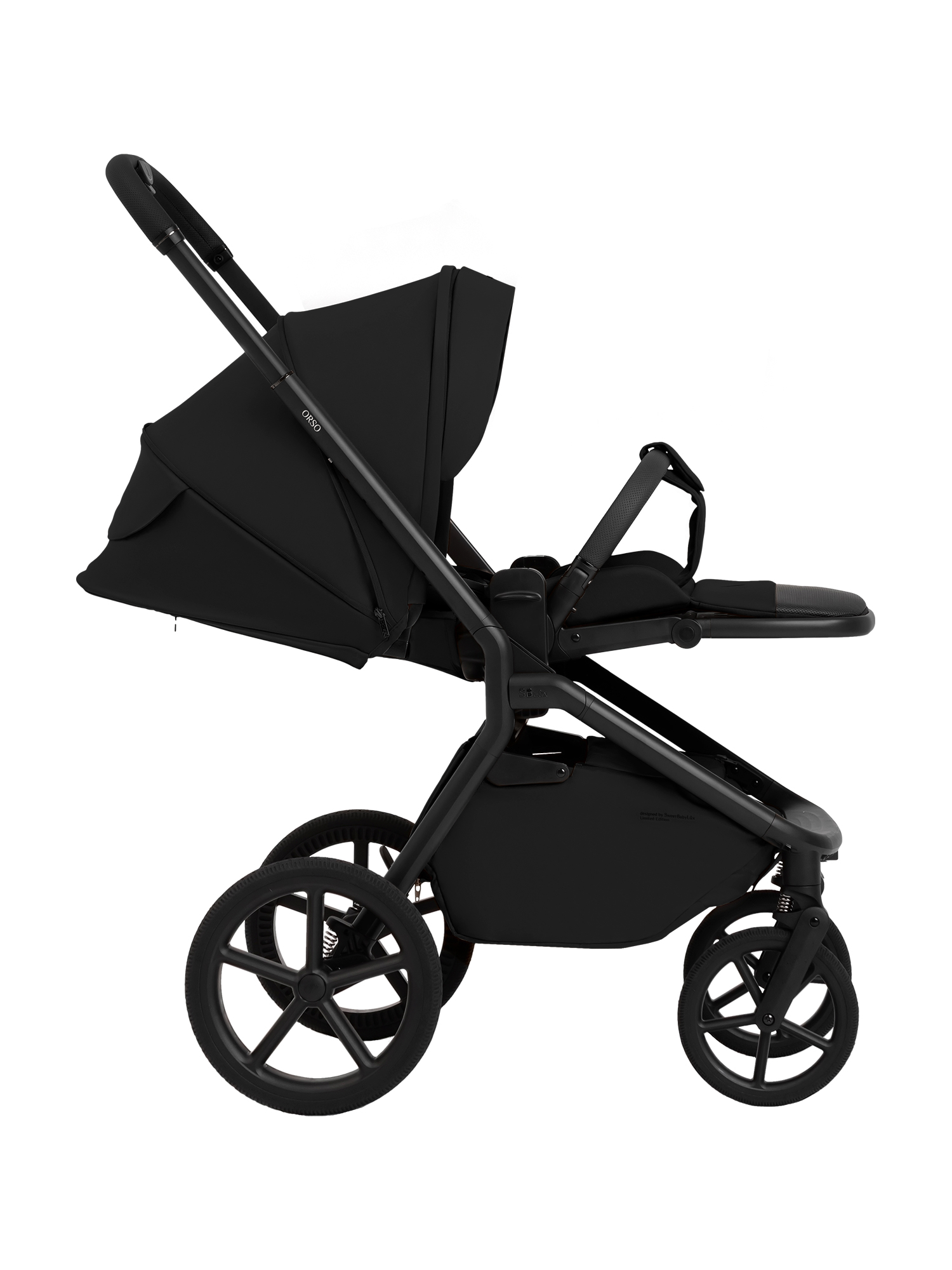 Коляска 2в1 Sweet Baby Orso Black черный - фото 38