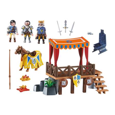 Конструктор Playmobil Супер4 Королевская трибуна блочный